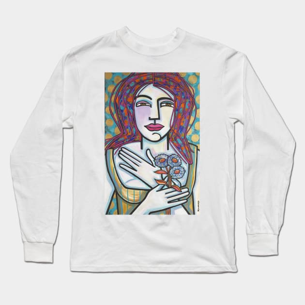 Cross My Heart Long Sleeve T-Shirt by IleneRichard